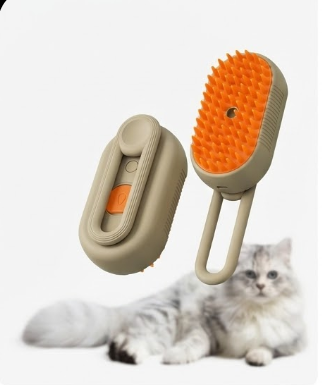 KIT Anti-Pelo Mascotas Pro | Cepillo Vapor + Guante Removedor